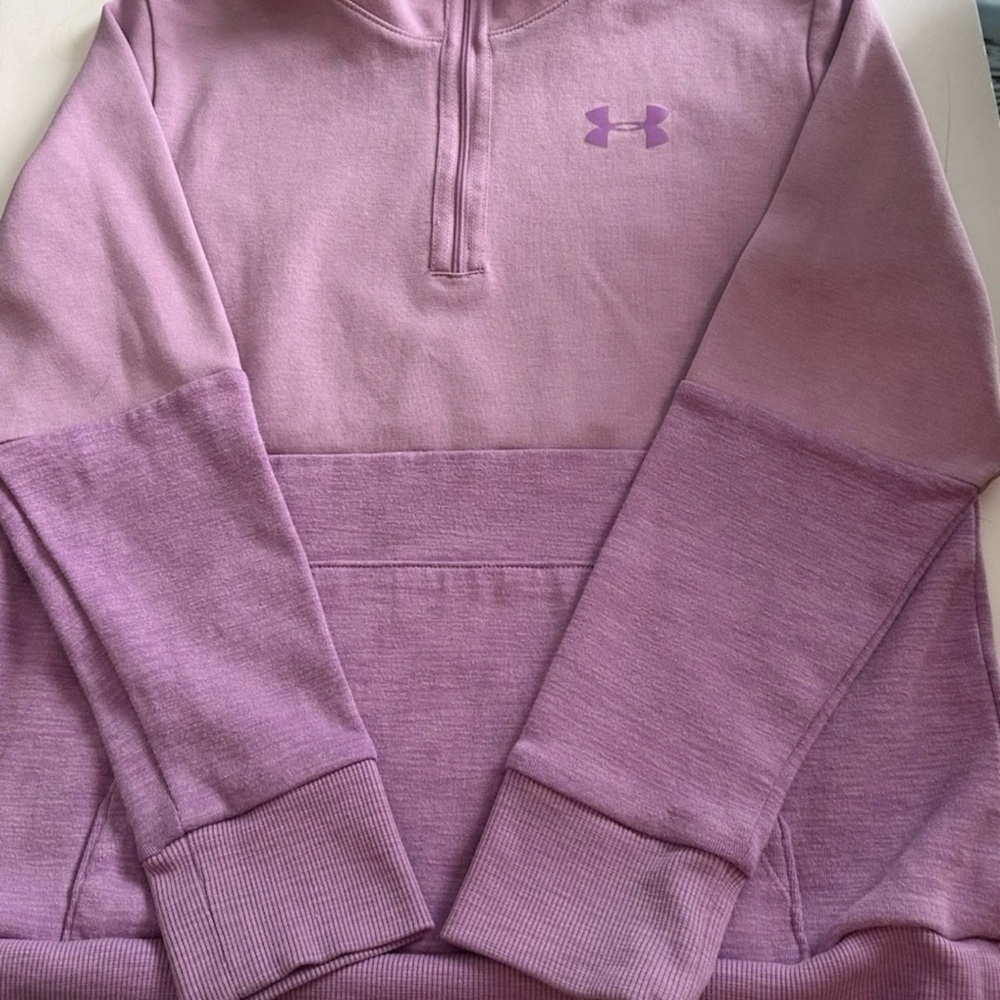 Under Armour Girl’s Lavender Half-Zip Sweatshirt YMD/JM/M